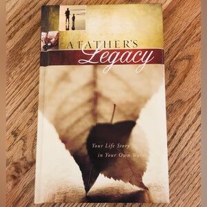 A Father’s Legacy, Your Life Story In Your Own Words, Hallmark Gift Book, NWT